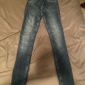 American Eagle Stretch High Rise Jean Legging Size 0/25